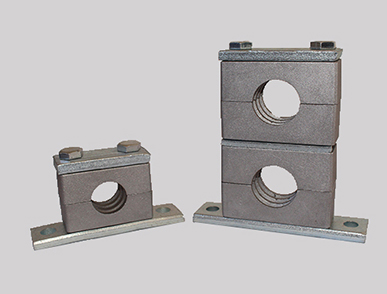 重型铝合金管夹